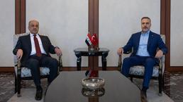 Dışişleri Bakanı Hakan Fidan Irak Savunma Bakanı Abbasi ile görüştü