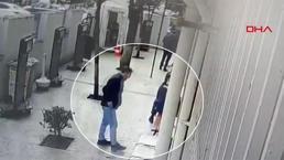 İfade vermeye gitti, polisin belindeki silahı alıp kendini vurdu! Kan donduran kayıt