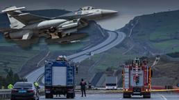 Son dakika: Balıkesir'de F-16 uçağı düştü! 1 pilotumuz şehit oldu