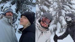 David Beckham ve kızı Harper'in kar tatili: Seni seviyorum güzel bayan!