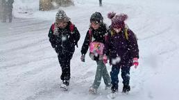 Eğitime kar engeli! İşte okulların tatil edildi il ve ilçeler...