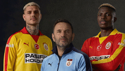 Galatasaray'da yeni formalar satışa çıktı! Okan Buruk ve futbolcular tanıttı