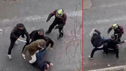 Yer: Ataşehir! Yol verme tartışması sopalı kavgaya dönüştü! 1 milyon 164 bin TL’lik rekor ceza