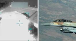 ABD ve İsrail, İran'ı böyle vurdu! Yeni görüntüler...