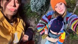 Gizem Karaca'dan iç ısıtan yeni kare! Kızı Leyla Yaz'ın son haline bakın