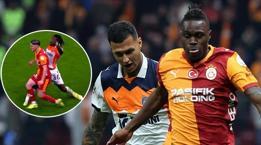 Galatasaray'da Singo siftah yaptı! Kırmızı kart sonrası ilk gol