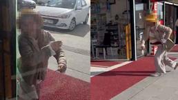 Yer: Kayseri! Fark ücretini ödemek istemeyen kadın eczaneye taşla saldırdı