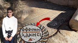 Kazı ekibi şaşkın: Antik kentte 1500 yıl önce yapılan mozaikten günümüze ulaşan mesaj