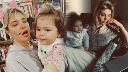 Kızı Asya Mone'nin son halini paylaştı! Gonca Vuslateri ve eşinden mutlu aile pozu