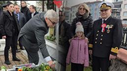 Şehit evi ziyaretinde şaşkına çeviren karşılaşma! Kapıyı açan isim tüm protokolü şaşırttı