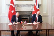 Türkiye ile İngiltere arasında Eurofighter'lar için imzalar atıldı