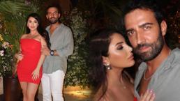 Uzak Şehir'in Demir'i aşka geldi! Ferit Kaya ve eşinden romantik kareler