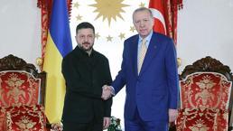 Dolmabahçe'de barış zirvesi! Cumhurbaşkanı Erdoğan, Zelenskiy ile bir araya geldi