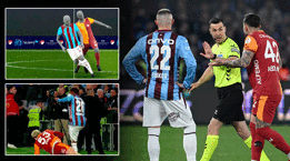 Trabzonspor-Galatasaray derbisinin tartışmalı pozisyonlarını eski hakemler değerlendirdi! 'VAR büyük hata yaptı'