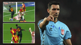 Göztepe-Galatasaray maçının tartışmalı pozisyonlarını eski hakemler değerlendirdi! Asprilla'nın pozisyonunda ikiye bölündüler