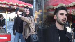 Kestaneci Alper Temel'in büyük şöhreti! Turistler fotoğraf için yarışıyor