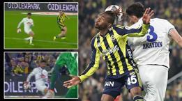 Fenerbahçe-Çaykur Rizespor maçında tartışmalı pozisyonlar! VAR kararı dikkat çekti