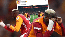 Galatasaray'dan Fenerbahçe'ye Osimhen göndermesi!