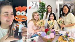 Avustralya'da örgü örmeyi öğretiyor! 'Attığı her ilmik başka bir kapının açılmasını sağladı'