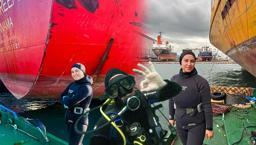 Susuz geçen çocukluktan su altı kaynakçılığına! ‘Dev gemilerin altına dalıyorum’