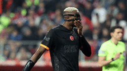 Galatasaray'da Osimhen: Kamera karşısına çıkmak zor