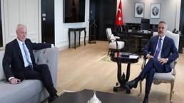 Dışişleri Bakanı Hakan Fidan, Kanada Başbakanı Kıdemli Danışmanı Morrison ile görüştü