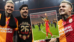 Galatasaray'da Icardi'den duygusal veda! Taraftardan büyük sevgi gösterisi