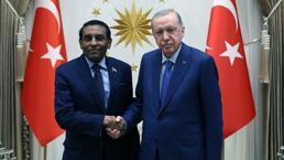 Cumhurbaşkanı Erdoğan, Sudan Başbakanı İdris'i kabul etti