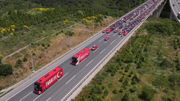 Dünyada gündem A Milli Takım'ın ABD'ye uğurlanması! Dev konvoy