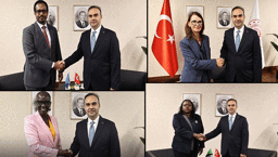 Bakan Kacır’dan Sıfır Atık Forumu’nda yoğun diplomasi trafiği