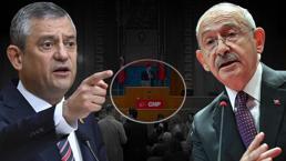 CHP Genel Merkezi'nde 'Hain Özgür' sloganları! Kılıçdaroğlu: Kirli olanları kapının önüne koyacağım