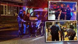 Kızını rahatsız eden gencin kulağını kesip boğazına bıçak dayadı! Polisin çıplak elle müdahalesi büyük faciayı önledi