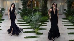 Hande Erçel siyahlar içinde! Pozlarıyla Instagram'ı salladı