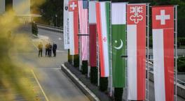Dünyanın gözü İsviçre'deki zirvede! İran ile ABD arasındaki görüşmeden ilk kareler