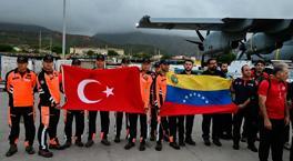 7.2 ve 7.5'lik depremlerin sarstığı Venezuela'ya Türkiye'den yardım eli! Ekipler Caracas'a ulaştı