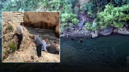 Bitlis'te dere faciası! 3 kardeş akıntıya kapıldı; babanın çaresizliği kahretti