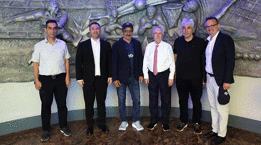Chobani CEO'su Ulukaya'dan Fenerbahçe başkanı Aziz Yıldırım'a ziyaret