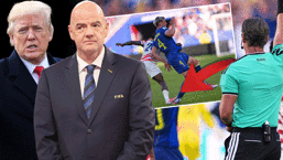 FIFA'nın kırmızı kart kararı Dünya Kupası'nı karıştırdı! ABD Başkanı Donald Trump'tan Infantino'ya telefon