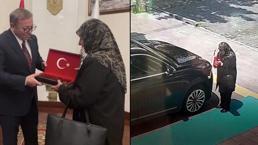 Yürekleri ısıtan görüntünün kahramanına Vali Polat'tan anlamlı jest: Allah sizleri başımızdan eksik etmesin