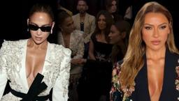Hadise ve Jennifer Lopez'in samimi halleri! İddialı tarzları dikkat çekti