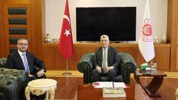 Bakan Bolat ve TCMB Başkanı Karahan bir araya geldi! Son ekonomik gelişmeler masada