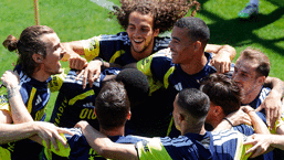 Fenerbahçe'nin yeni transferi Mason Greenwood ilk antrenmanına çıktı