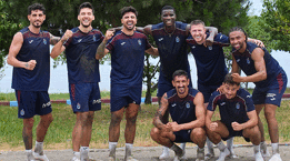 Trabzonspor'dan kumda antrenman!