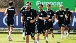Beşiktaş, Midtjylland maçı hazırlıklarına devam etti