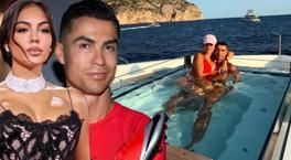 Cristiano Ronaldo'dan yeni kare! Ailesiyle tatile çıktı: Mutlu baba