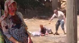 Türkiye'nin kanını donduran görüntü! Yaşlı annesini öldüresiye dövdü