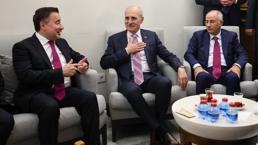 TBMM Başkanı Kurtulmuş'tan iktidar ve muhalefet kulislerine ziyaret