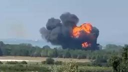 Yalova'da F-16 düştü! İşte ilk görüntüler...