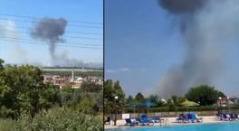 Son dakika... Yalova'da F-16 düştü! MSB: Pilot atlayarak kurtuldu