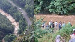 Giresun'da anne ile 2 kızı sel sularına kapıldı! Acı haberler peş peşe geldi